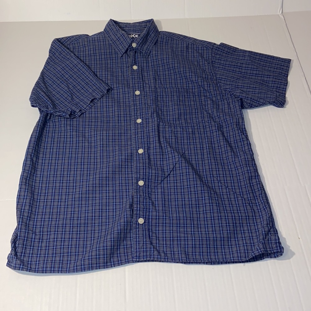 BKE Men’s Medium Short Sleeve Button Up Shirt